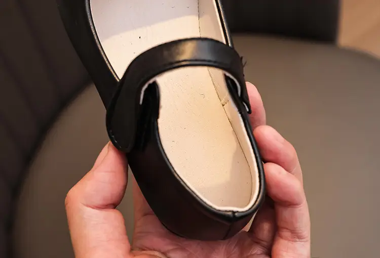 Girls Leather Shoes Black College Children's Leather Shoes Small Shoes Chorus Performance Princess Students Soft Sole Single Shoes School Shoes — feature 13