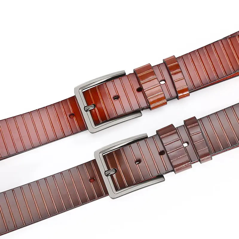 Men's PU Microfiber Belt with Pin Buckle 2024 New Suit - Image 4