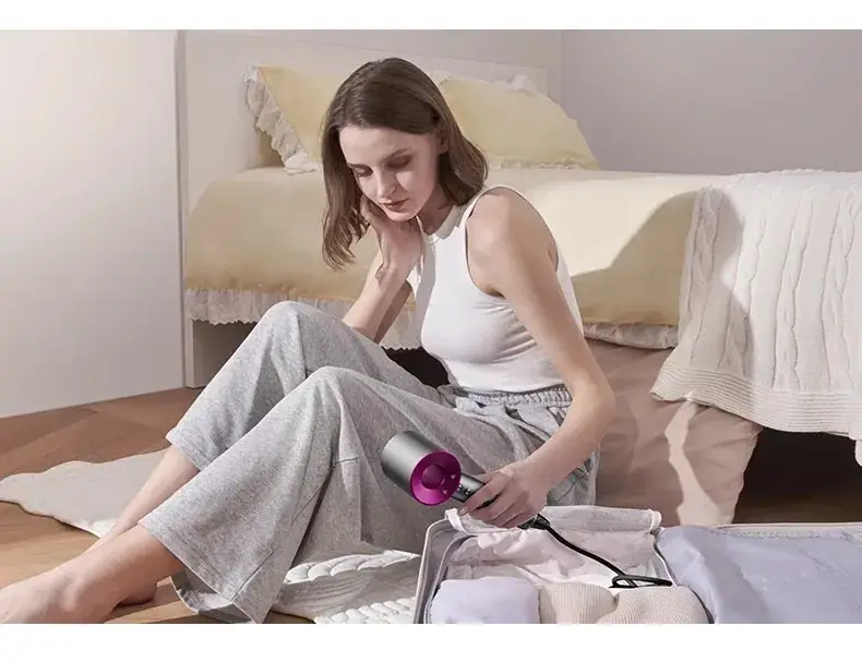 Purple Hair Dryer with Negative Ion Technology — feature 15