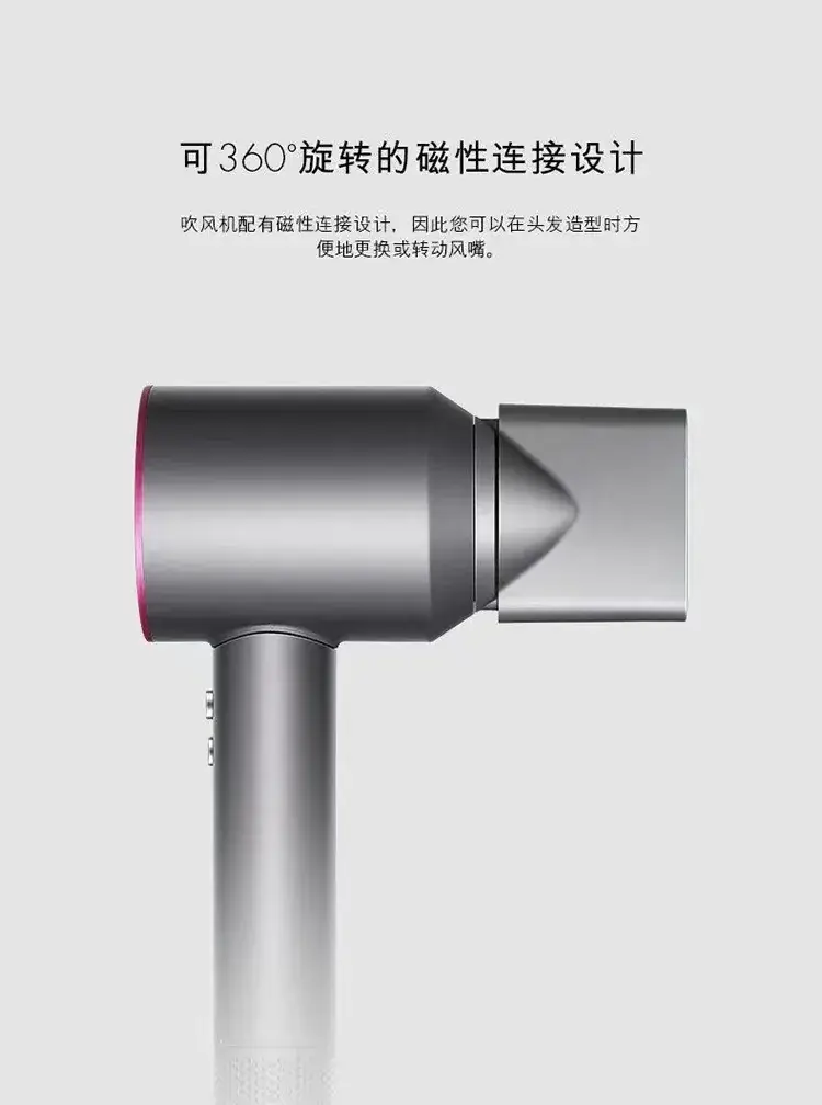 Purple Hair Dryer with Negative Ion Technology — feature 23
