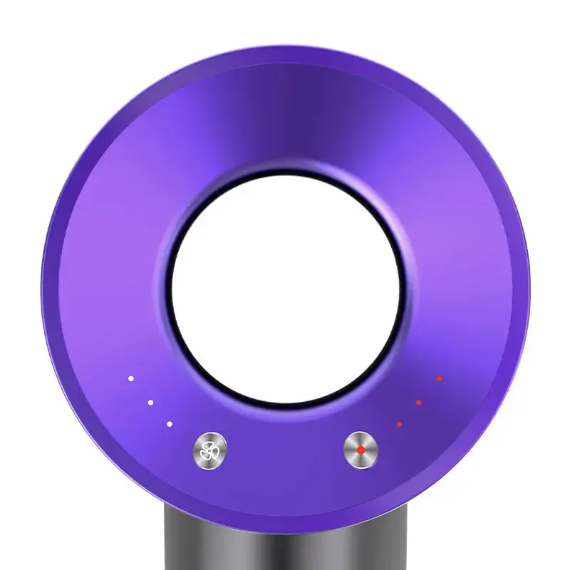 Purple Hair Dryer with Negative Ion Technology - Image 4