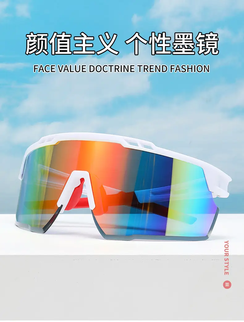 Men's Black Frame Windproof Sunglasses β feature 1
