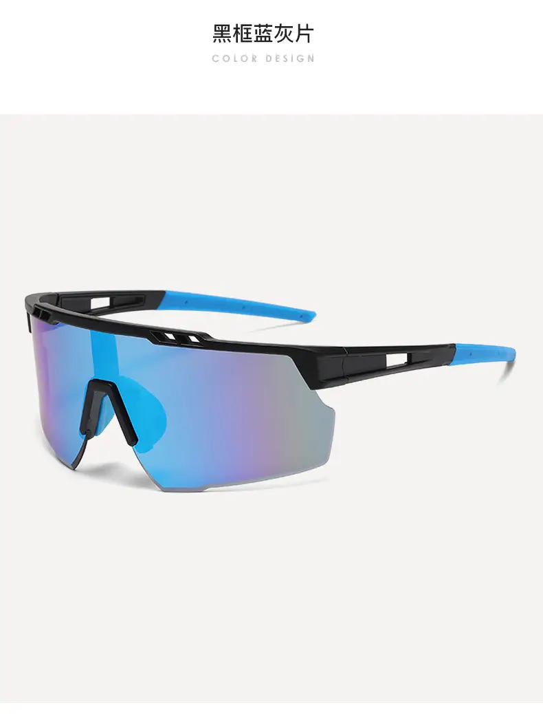 Men's Black Frame Windproof Sunglasses β feature 8