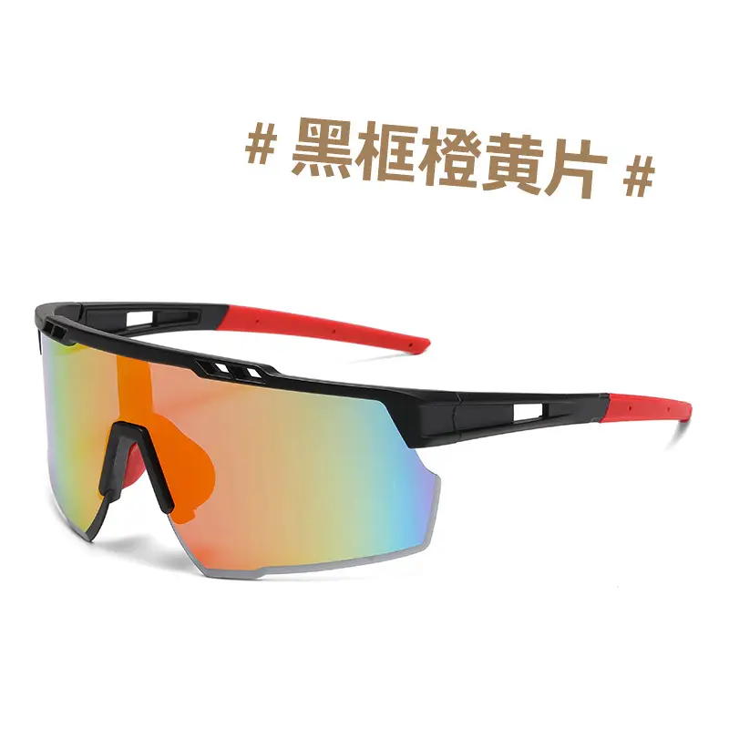 Men's Black Frame Windproof Sunglasses - Image 3