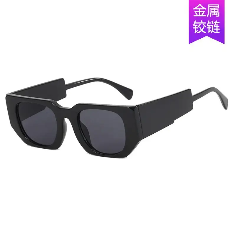 New Cross-Border Square Sunglasses Female European American Ins - Image 7