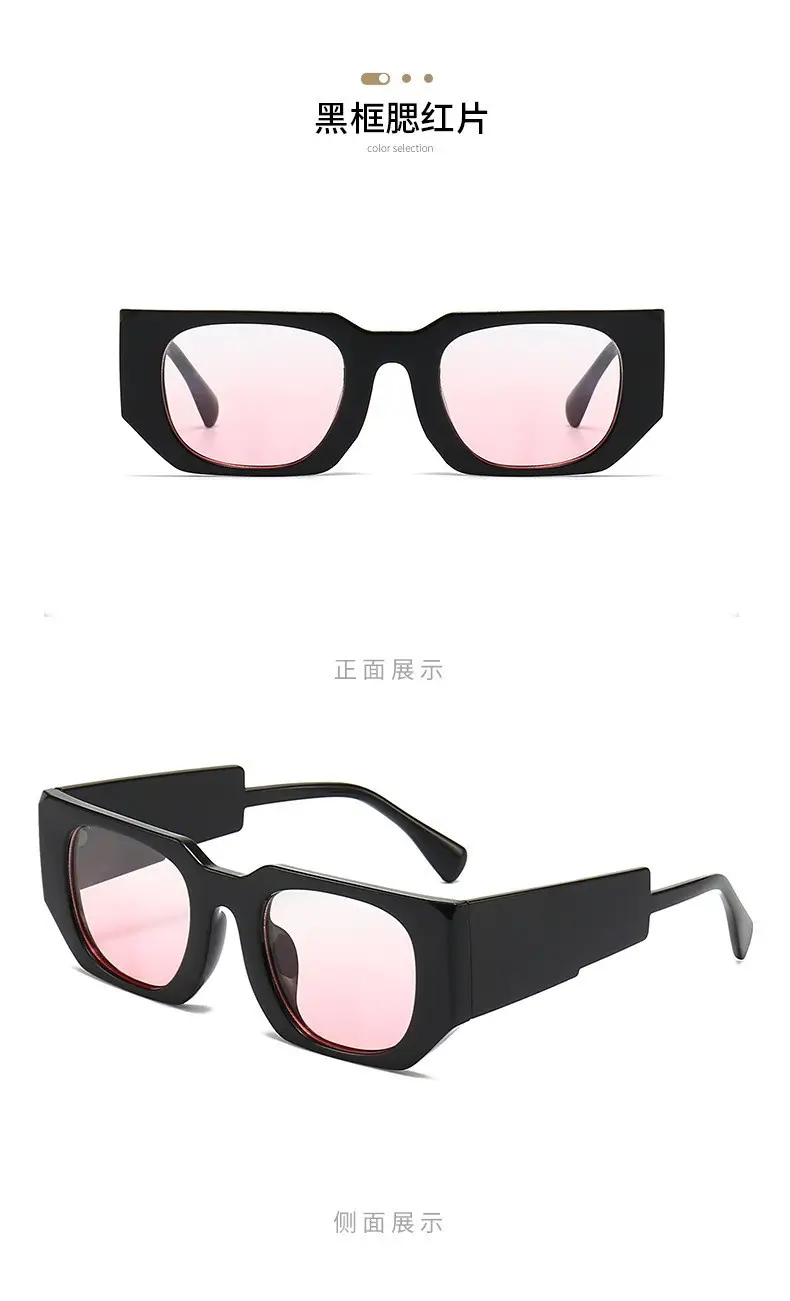 New Cross-Border Square Sunglasses Female European American Ins — feature 12