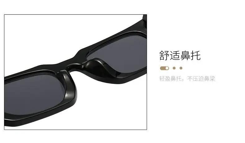 New Cross-Border Square Sunglasses Female European American Ins — feature 21