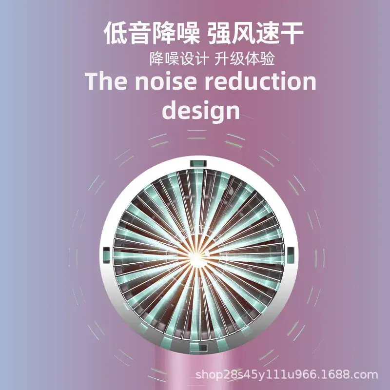 Cross-border Foldable Hair Dryer with Color Options
