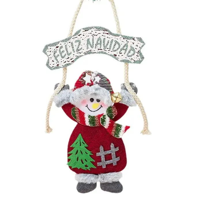 New Christmas Doll Snowman Hanging Ornament