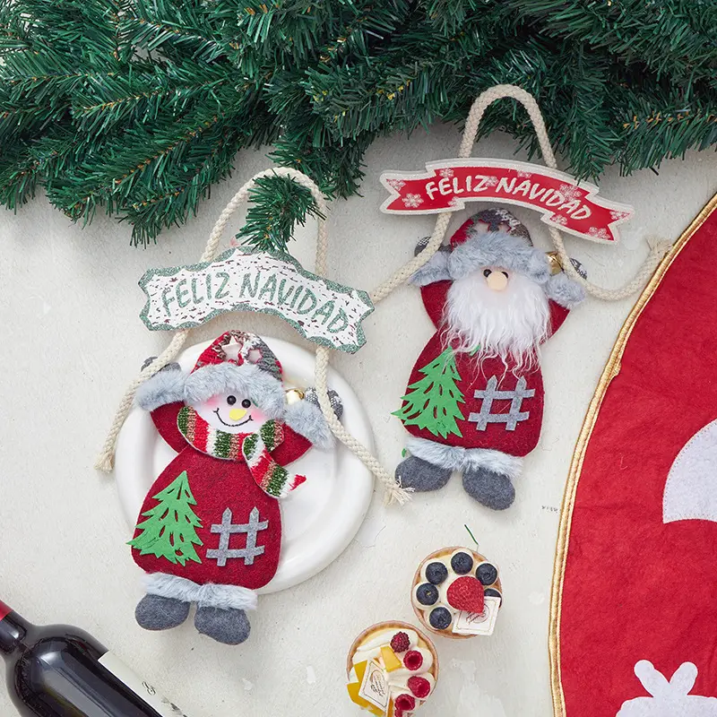 New Christmas Doll Snowman Hanging Ornament — feature 8