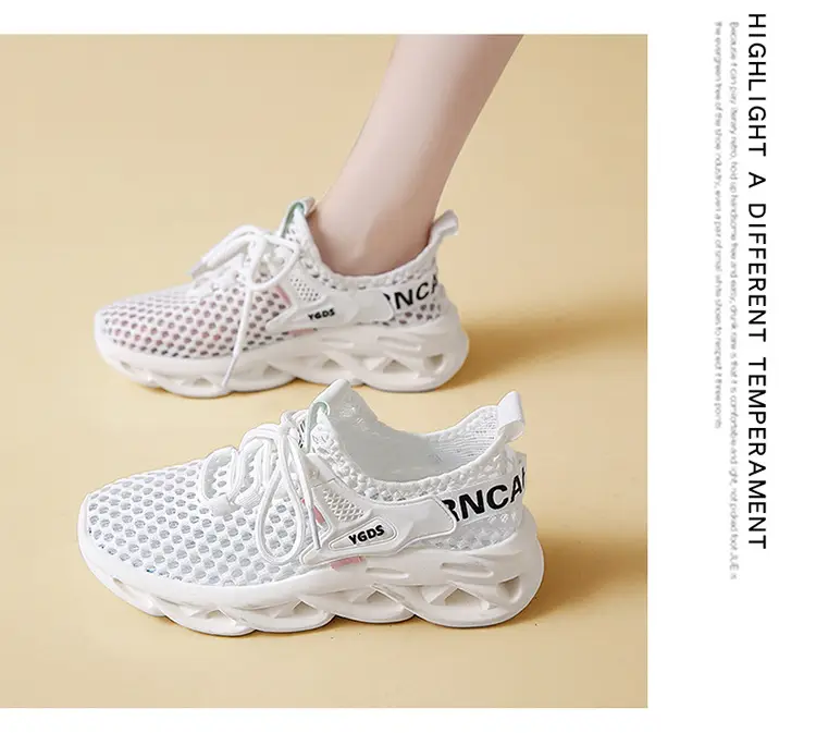Women's Shoes 2024 New Summer Breathable Lightweight Mesh Shoes Thick Sole Increased Wear-Resistant Sports Casual Shoes Trendy Shoes for Women — feature 14