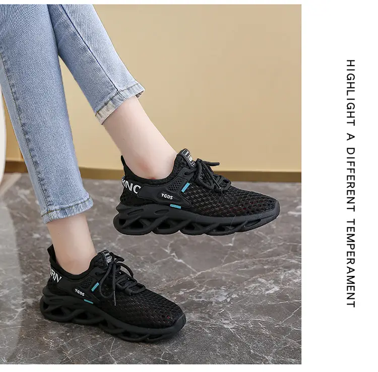 Women's Shoes 2024 New Summer Breathable Lightweight Mesh Shoes Thick Sole Increased Wear-Resistant Sports Casual Shoes Trendy Shoes for Women — feature 21