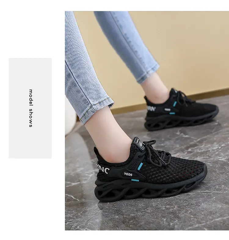 Women's Shoes 2024 New Summer Breathable Lightweight Mesh Shoes Thick Sole Increased Wear-Resistant Sports Casual Shoes Trendy Shoes for Women — feature 22