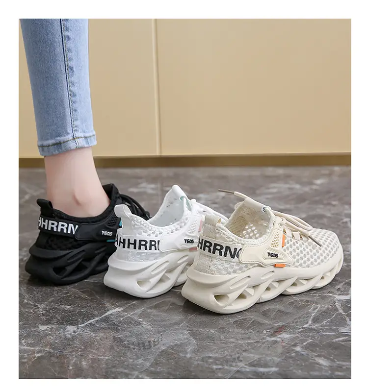 Women's Shoes 2024 New Summer Breathable Lightweight Mesh Shoes Thick Sole Increased Wear-Resistant Sports Casual Shoes Trendy Shoes for Women — feature 6