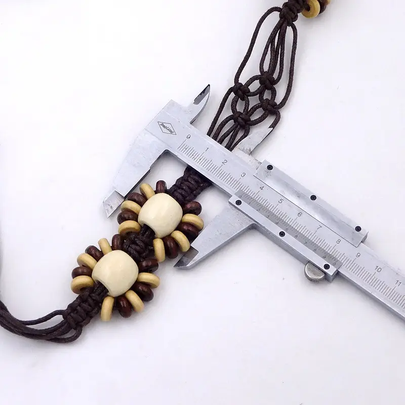 Bohemian Wooden Bead Belt for Women Ethnic Style - Image 5