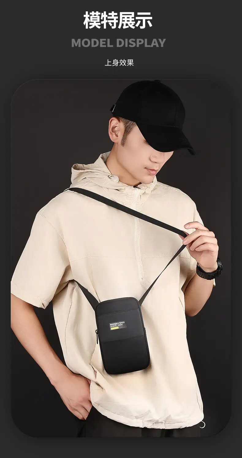 Men's Mini Crossbody Phone Bag 2025 Summer — feature 22
