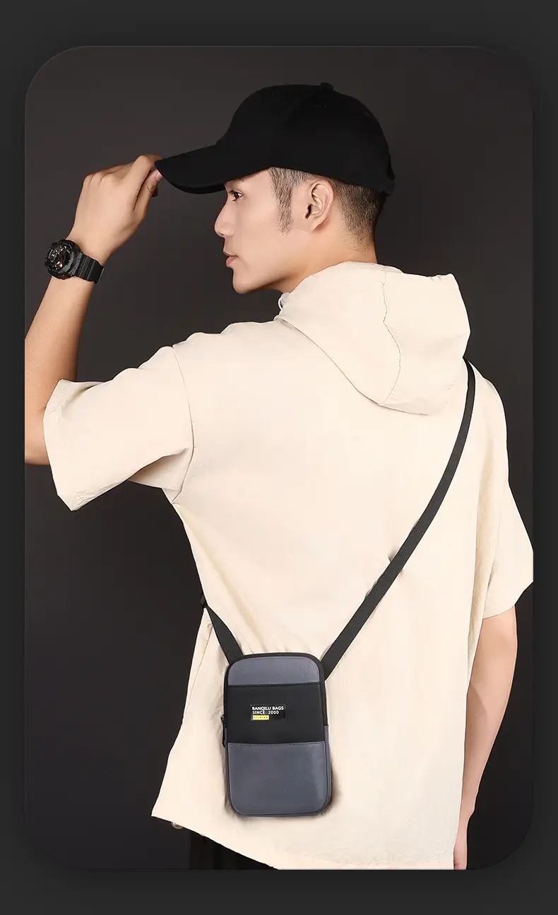 Men's Mini Crossbody Phone Bag 2025 Summer — feature 25