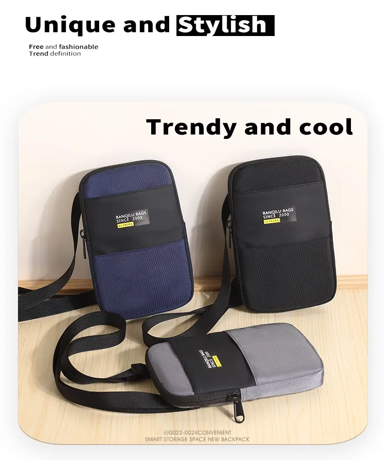 Men's Mini Crossbody Phone Bag 2025 Summer — feature 3