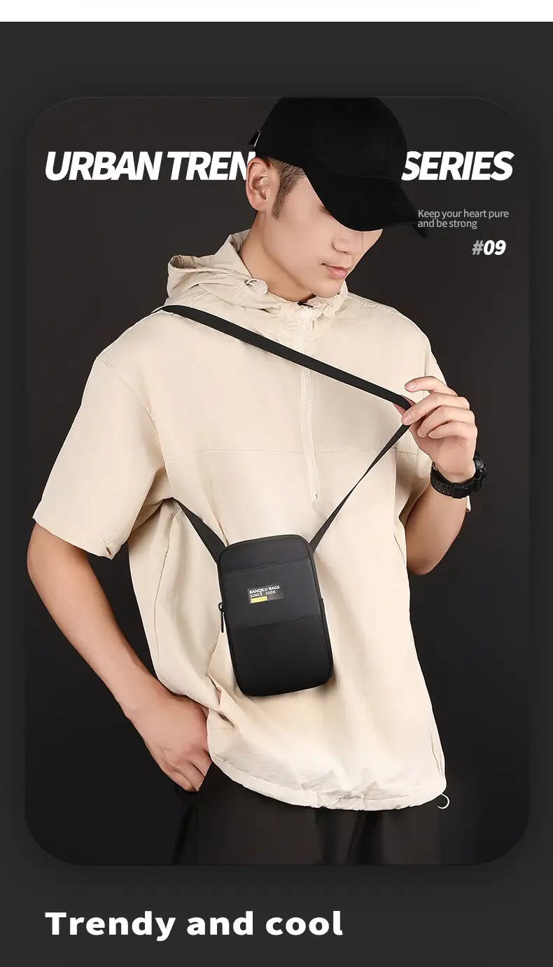 Men's Mini Crossbody Phone Bag 2025 Summer — feature 5