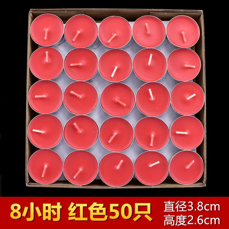 Butter Lamp 4 Hours 100 Aluminum Shell Everlasting Lamp for Buddha, Household Smokeless Candle Lamp, Buddhist Supplies Wholesale