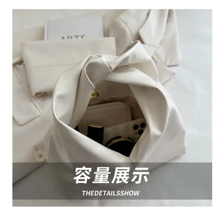 Black One-shoulder Handbag for Women Spring Summer — feature 5