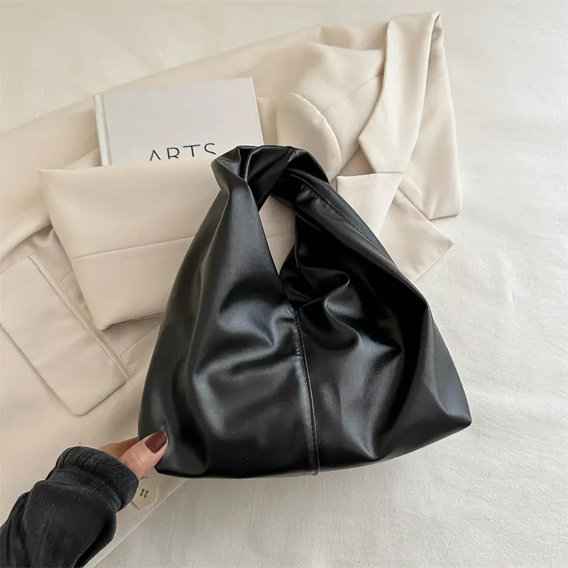 Black One-shoulder Handbag for Women Spring Summer - Image 4