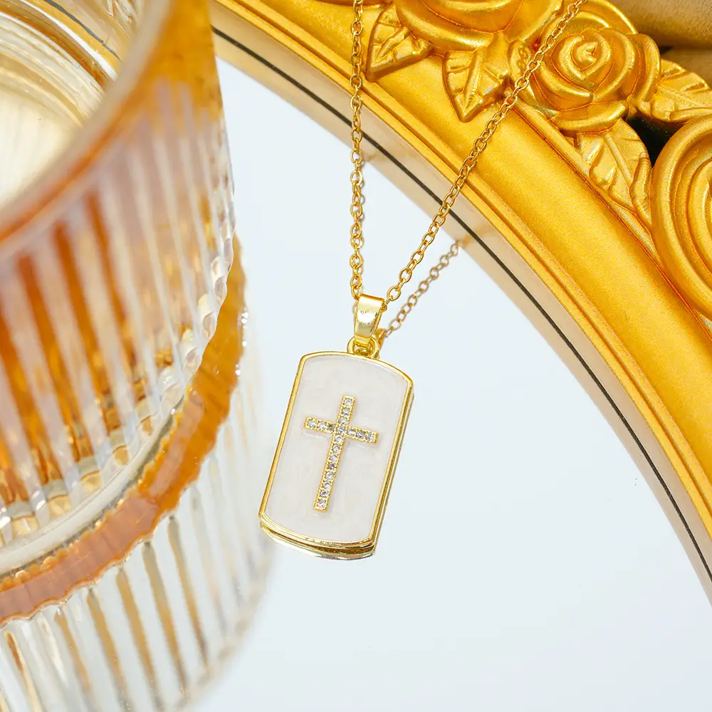 Gold Plated Bow Pearl Necklace for Women - Image 119