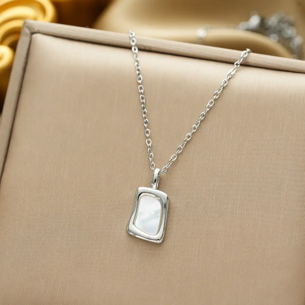 Gold Plated Bow Pearl Necklace for Women - Image 125
