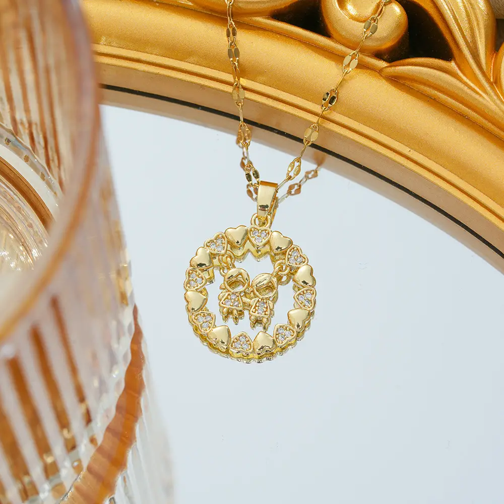 Gold Plated Bow Pearl Necklace for Women - Image 131