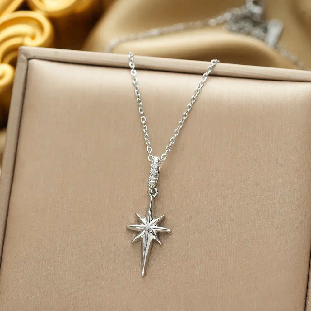 Gold Plated Bow Pearl Necklace for Women - Image 145