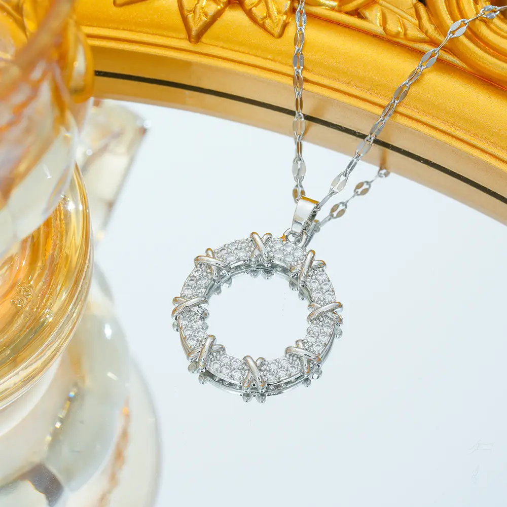 Gold Plated Bow Pearl Necklace for Women - Image 155