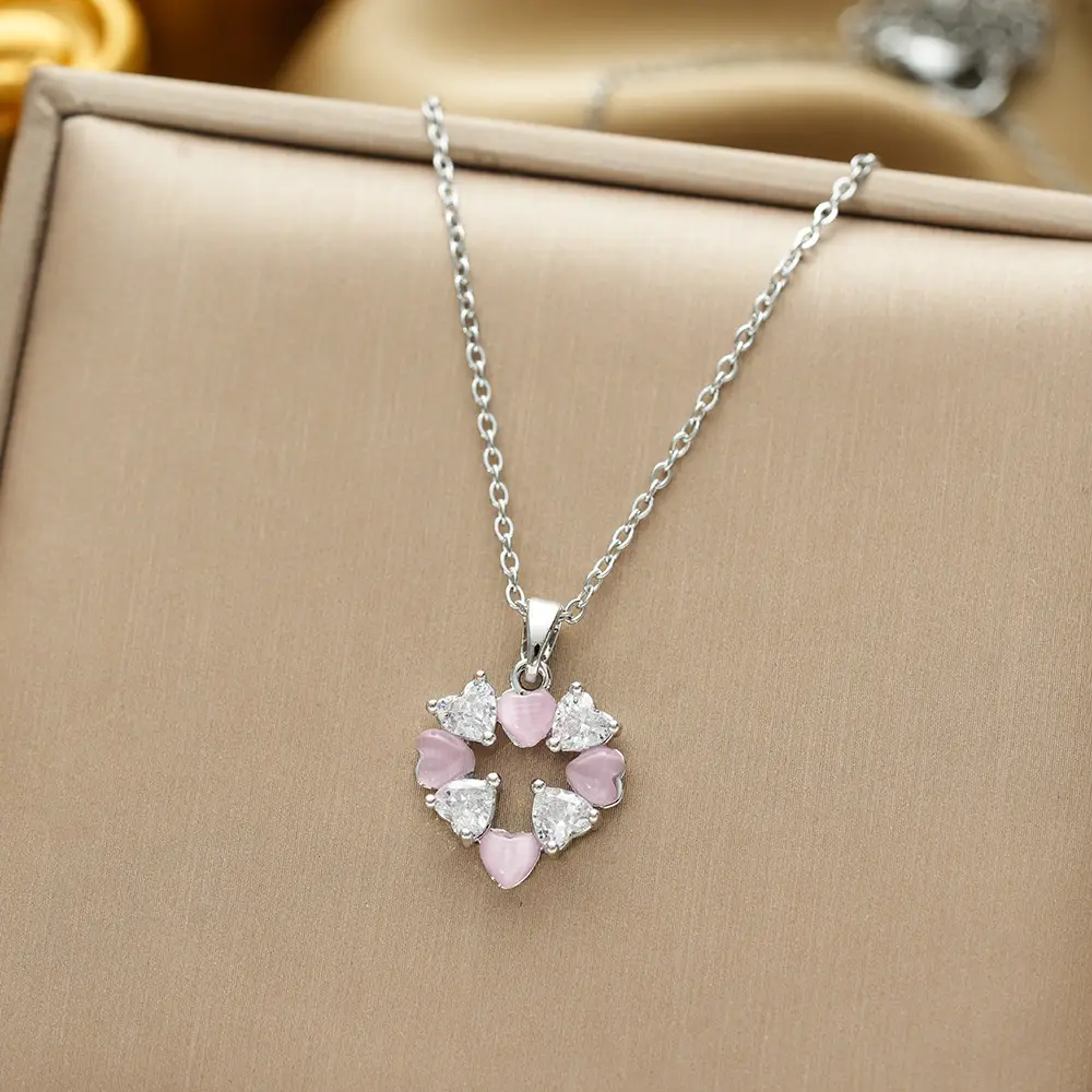 Gold Plated Bow Pearl Necklace for Women - Image 166