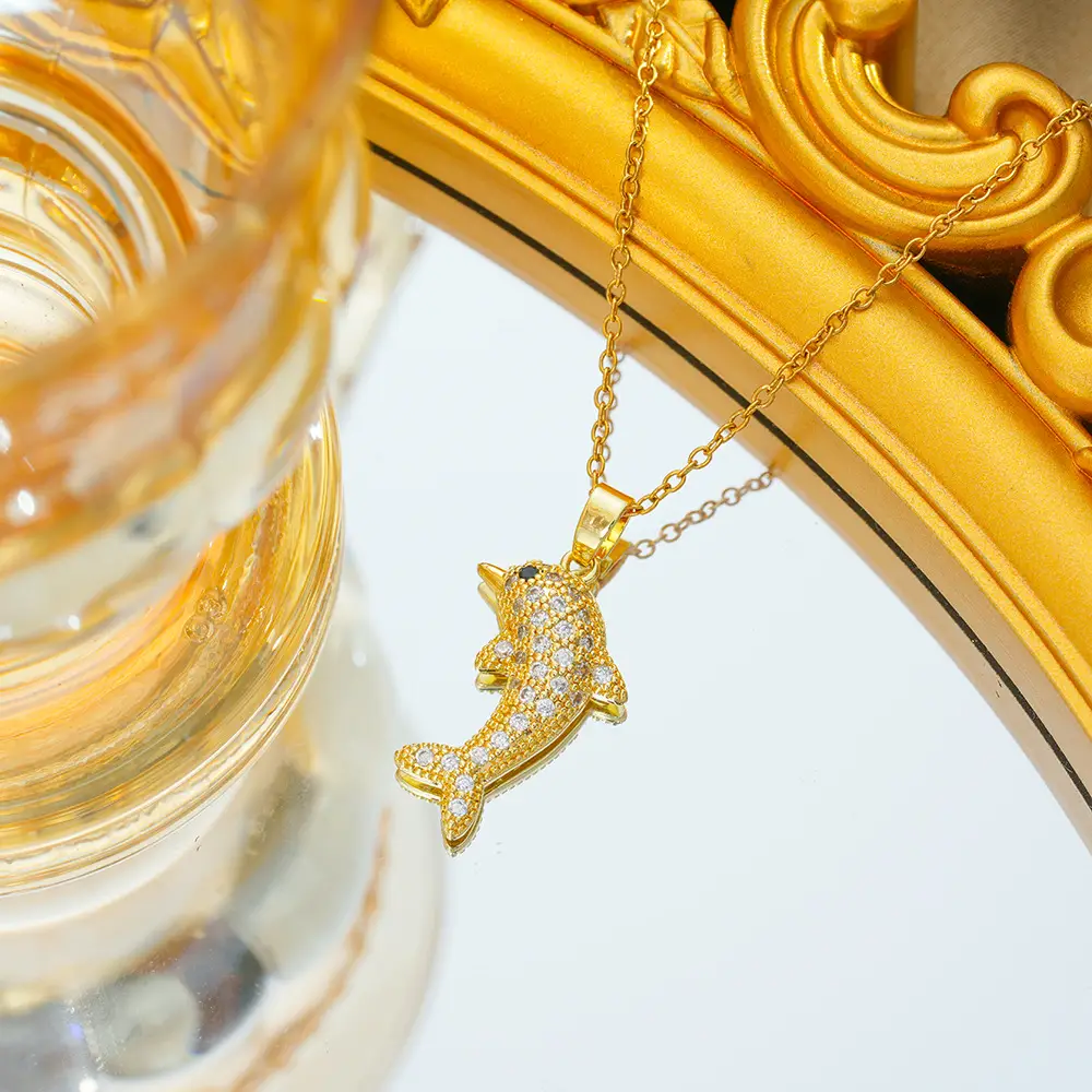 Gold Plated Bow Pearl Necklace for Women - Image 169