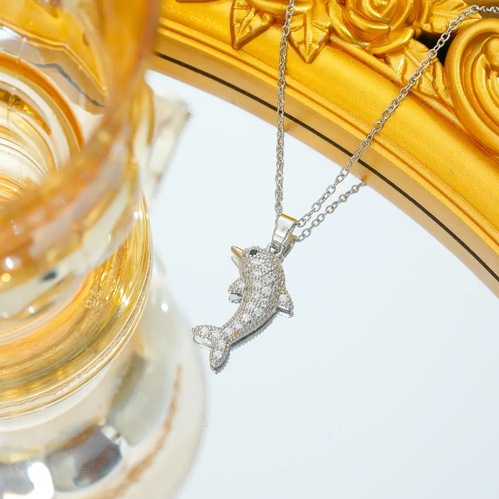 Gold Plated Bow Pearl Necklace for Women - Image 170