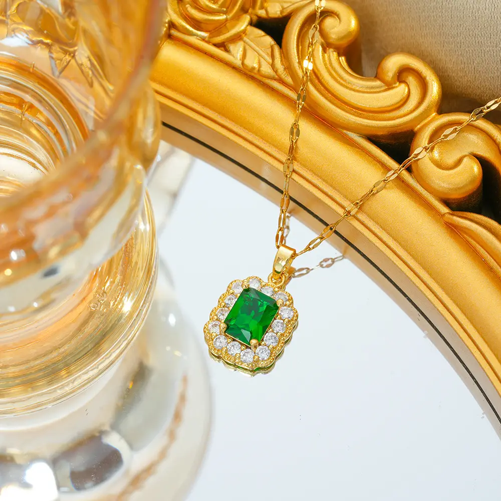 Gold Plated Bow Pearl Necklace for Women - Image 175