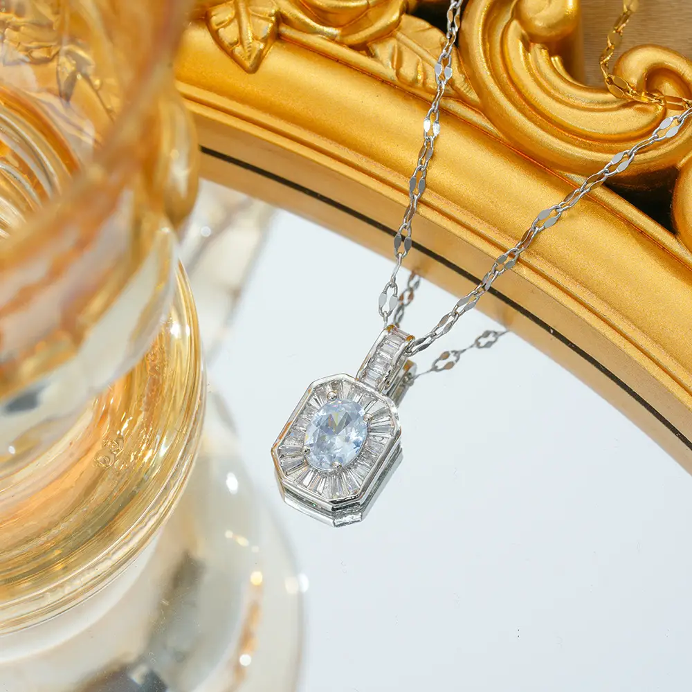 Gold Plated Bow Pearl Necklace for Women - Image 184