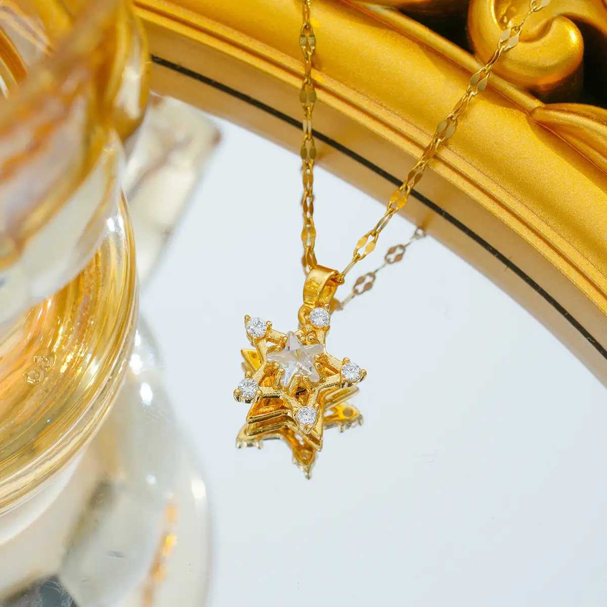 Gold Plated Bow Pearl Necklace for Women - Image 62