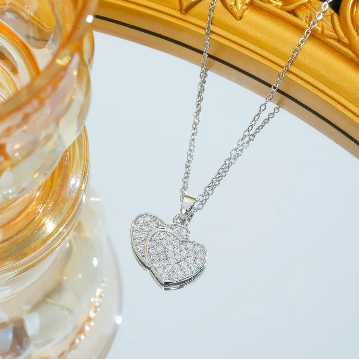 Gold Plated Bow Pearl Necklace for Women - Image 91