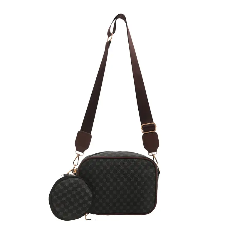 Fashion Casual Crossbody Bag Check Print 2024 - Image 9