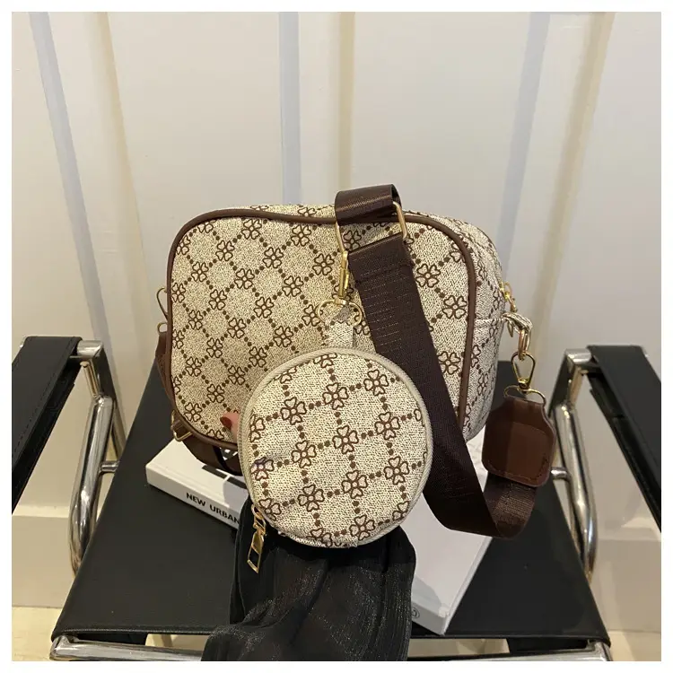 Fashion Casual Crossbody Bag Check Print 2024 — feature 21