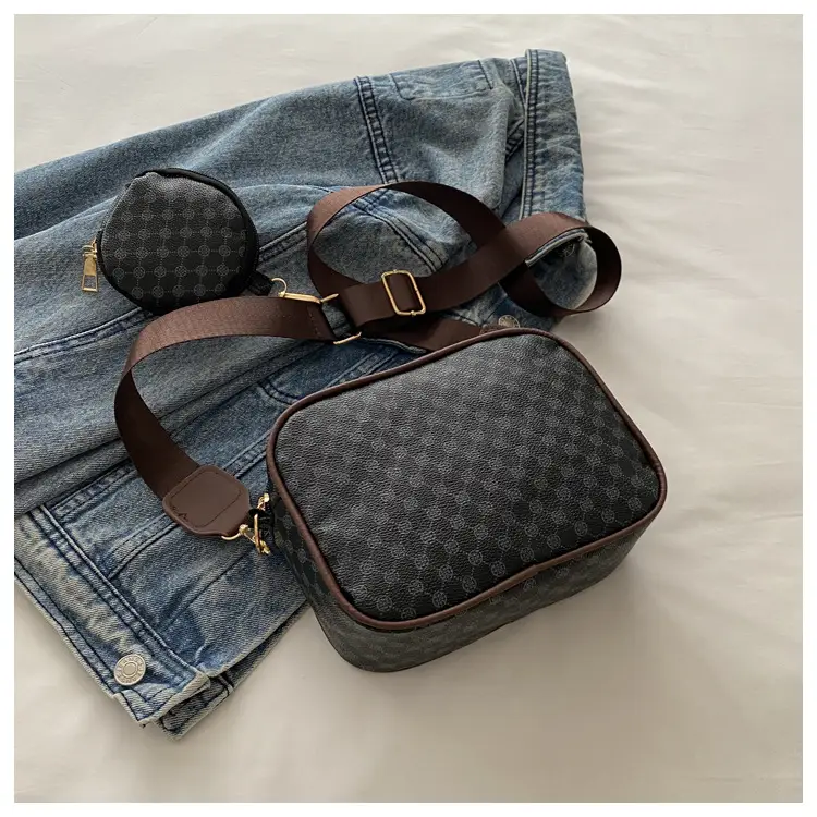 Fashion Casual Crossbody Bag Check Print 2024 — feature 22