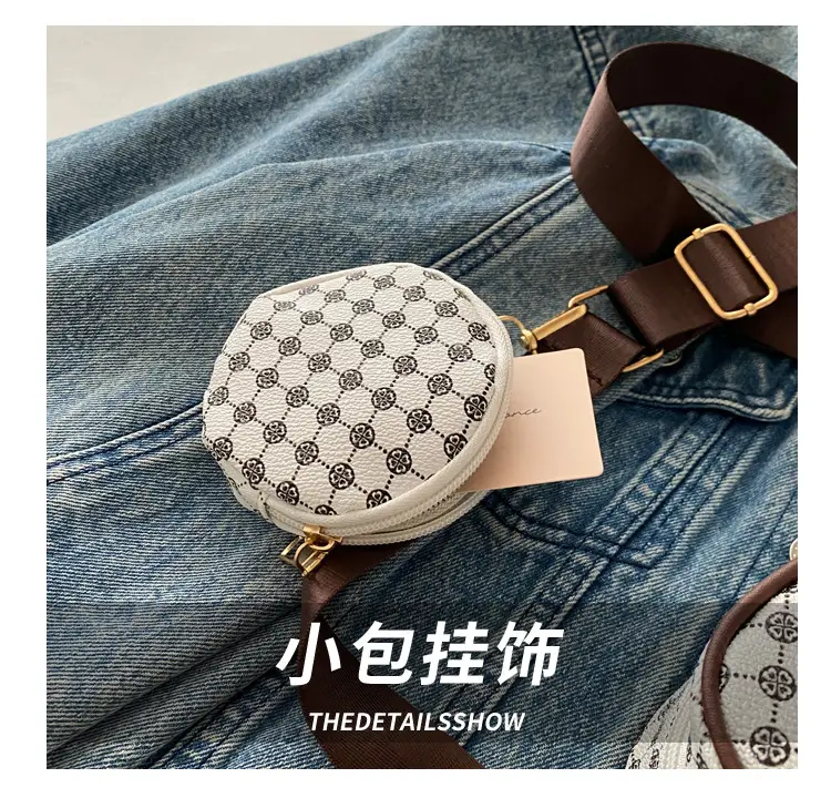 Fashion Casual Crossbody Bag Check Print 2024 — feature 5