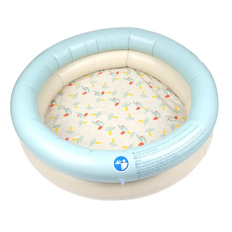 Inflatable Water Spray Pool Double-layer Dinosaur Water Spray Pool Yellow Dinosaur Sprinkler Pool Kidsren's Swimming Pool