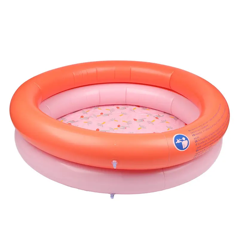 Inflatable Water Spray Pool Double-layer Dinosaur Water Spray Pool Yellow Dinosaur Sprinkler Pool Kidsren's Swimming Pool