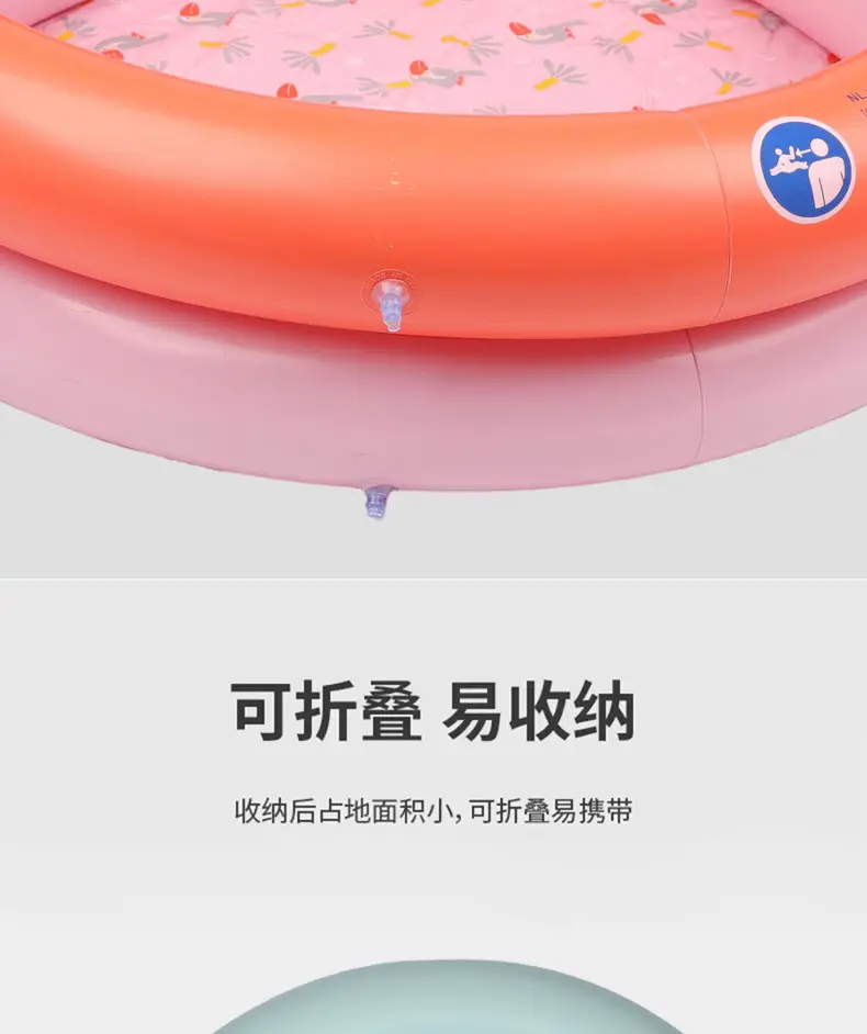 Inflatable Water Spray Pool Double-layer Dinosaur Water Spray Pool Yellow Dinosaur Sprinkler Pool Kidsren's Swimming Pool — feature 9
