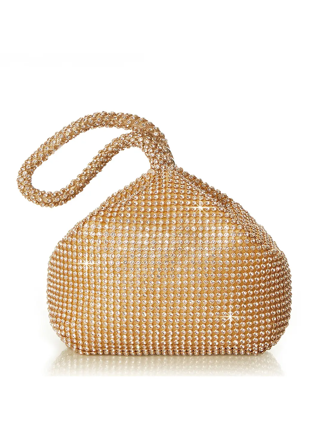 Large Mine Bag Cross-border Evening Bag Handmade Rhinestone Evening Bag Clutch Bag Banquet Bag Women's Handbag Diamond Bag