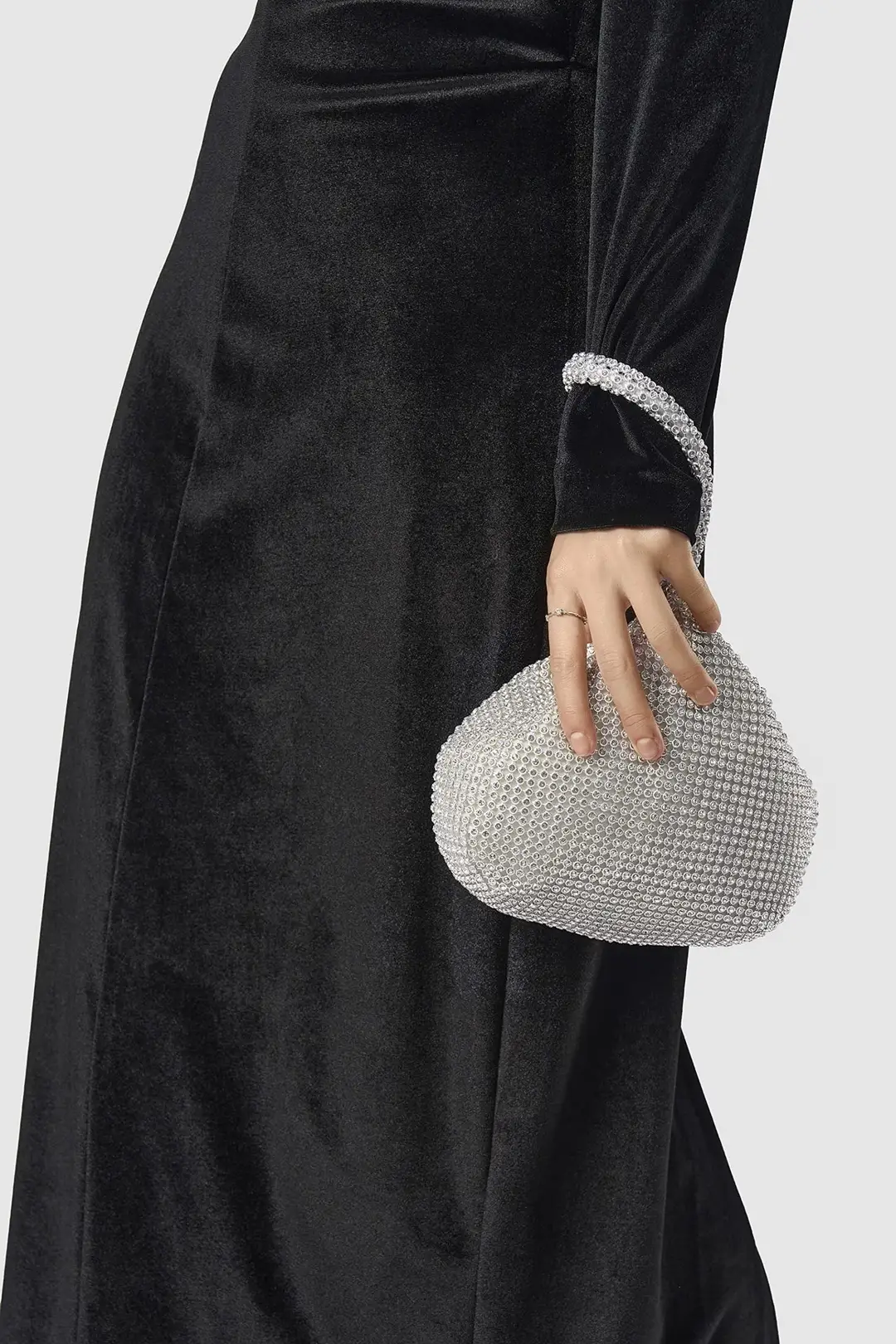 Large Mine Bag Cross-border Evening Bag Handmade Rhinestone Evening Bag Clutch Bag Banquet Bag Women's Handbag Diamond Bag — feature 12