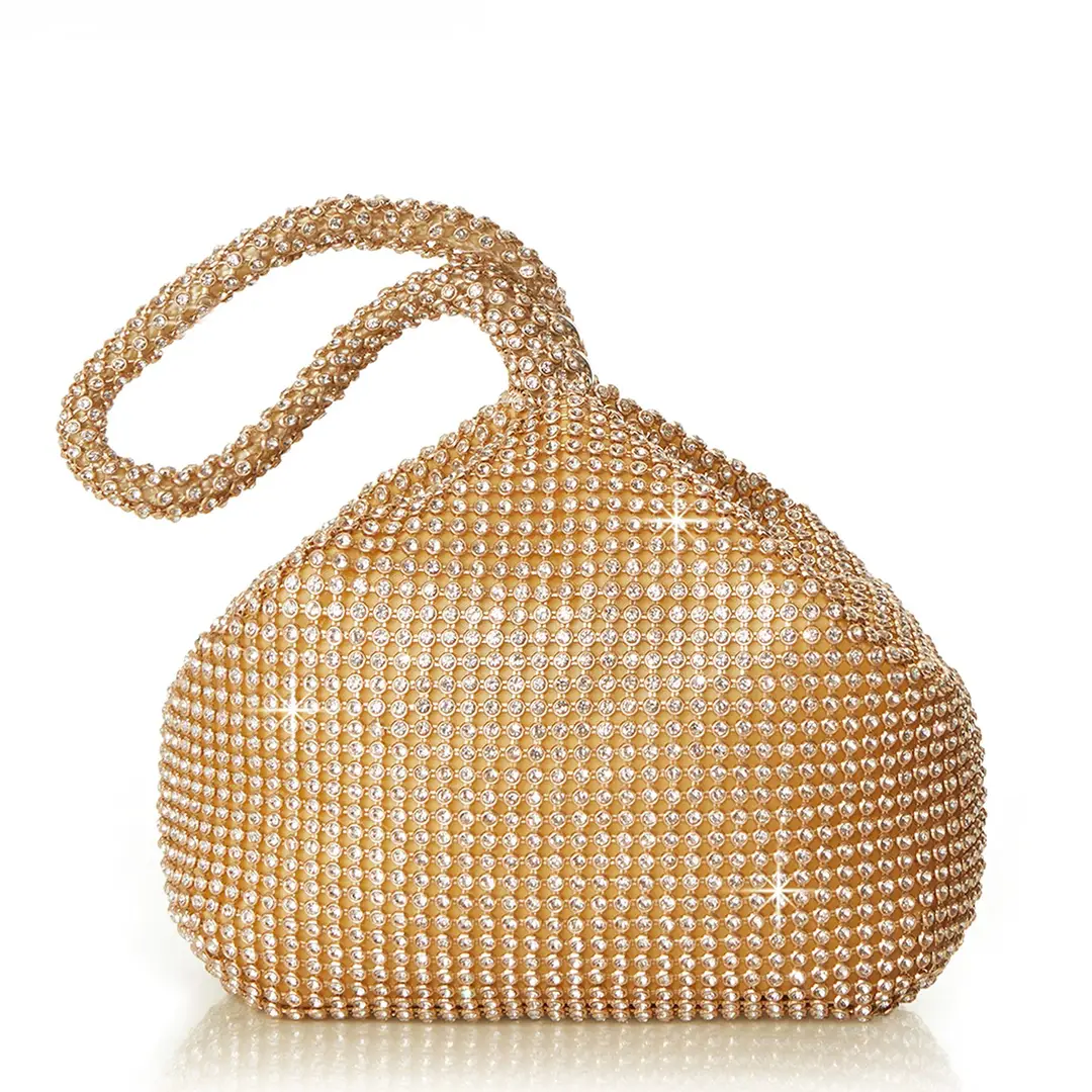Large Mine Bag Cross-border Evening Bag Handmade Rhinestone Evening Bag Clutch Bag Banquet Bag Women's Handbag Diamond Bag — feature 13