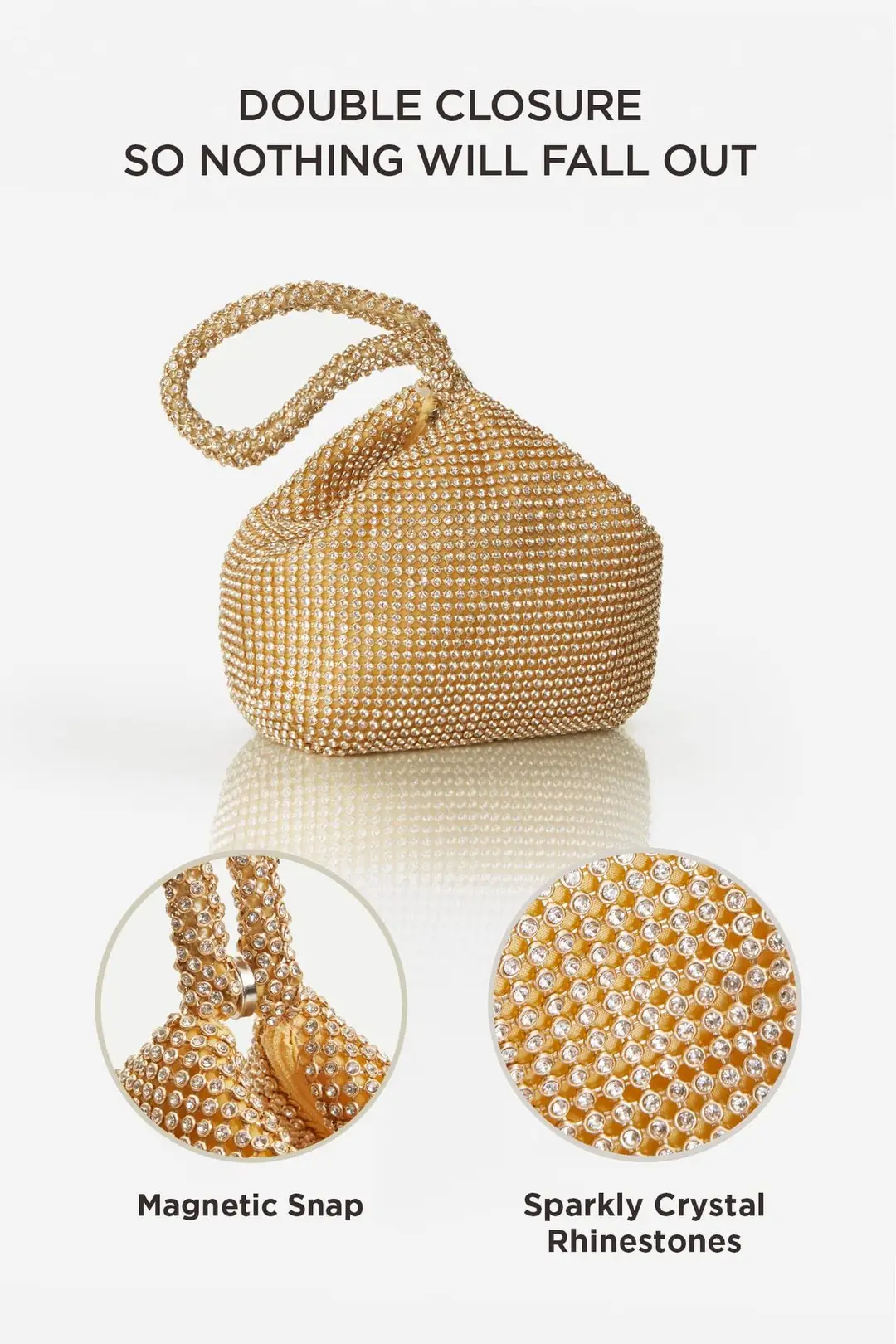 Large Mine Bag Cross-border Evening Bag Handmade Rhinestone Evening Bag Clutch Bag Banquet Bag Women's Handbag Diamond Bag — feature 14