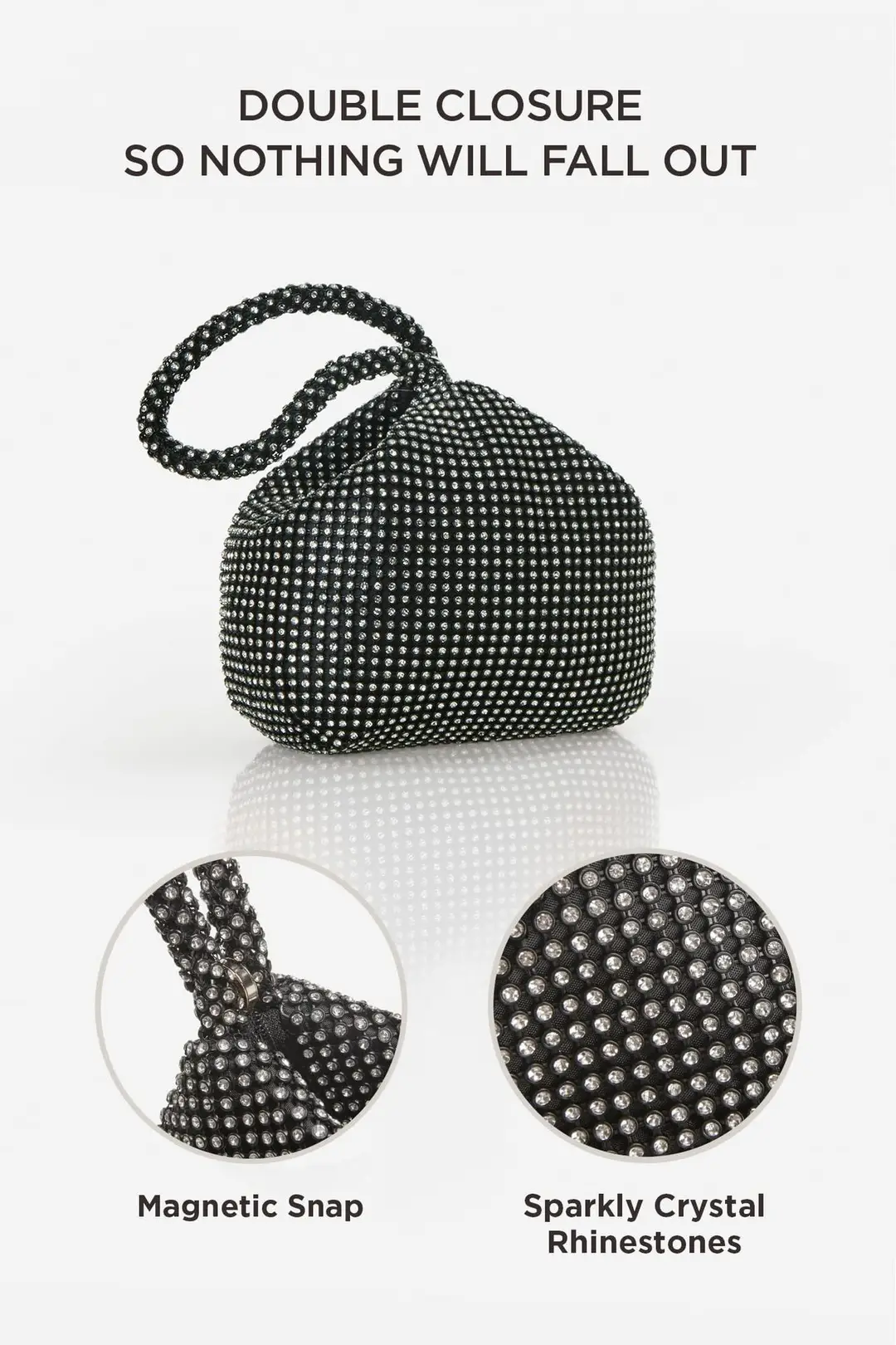 Large Mine Bag Cross-border Evening Bag Handmade Rhinestone Evening Bag Clutch Bag Banquet Bag Women's Handbag Diamond Bag — feature 19